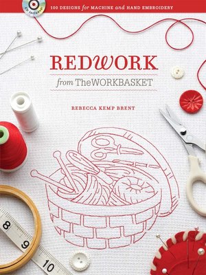 cover image of Redwork from The WORKBASKET